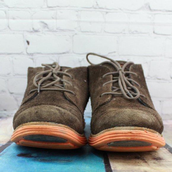 Cole Haan LunarGrand Woodbury Brown Suede Chukka Boots Size 11 M - Picture 4 of 9